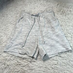 Lululemon Hello Sunday Short Heathered Space Dyed Mod White